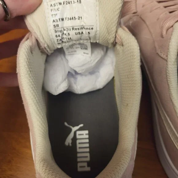 Puma ~ Iconic Suede Pink Shoes ~ Size 9.5 ~ NIB - Picture 5 of 6